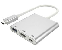 DLH DY-TU2720G station d'accueil USB 3.2 Gen 2 (3.1 Gen 2) Type-C Blanc