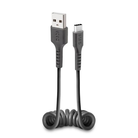 SBS Câble USB /USB-C à spirale