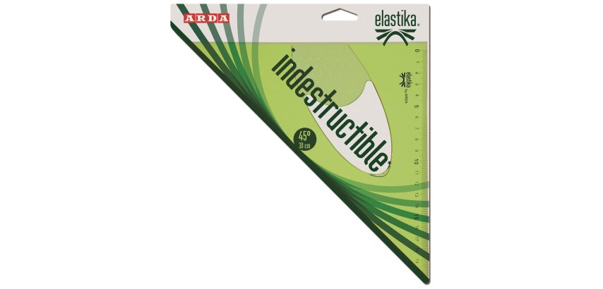 Squadra serie Elastika - 45gradi - 30cm - Arda