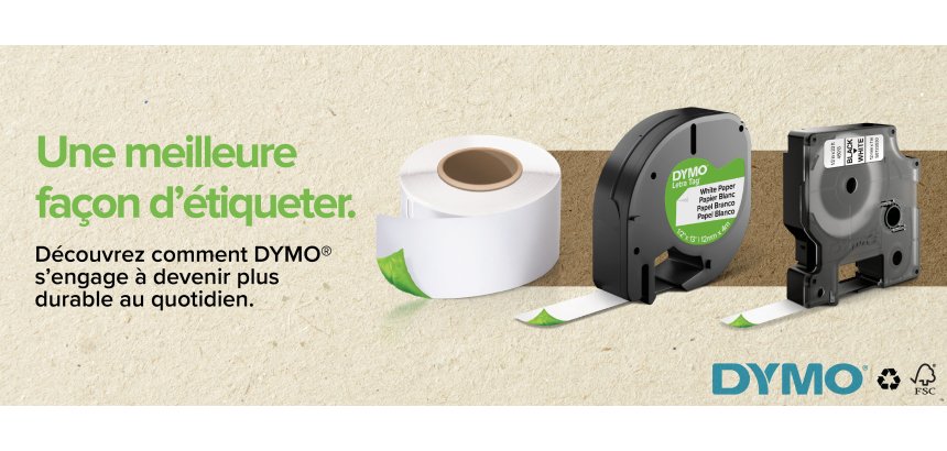 Ruban polyester Dymo D1 19 mm S0720880