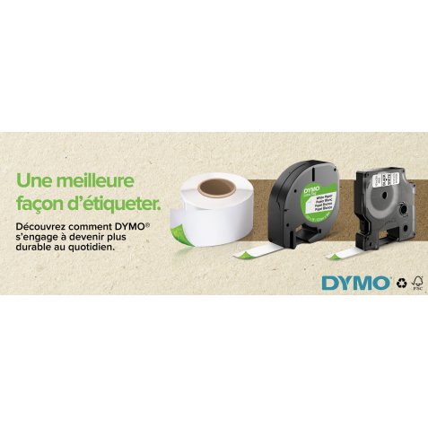 Ruban polyester Dymo D1 19 mm S0720880