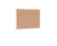 Tableau en liège avec cadre en bois, 400 x 300 mm
