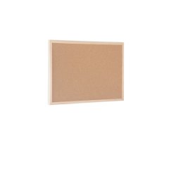 Tableau en liège avec cadre en bois, 400 x 300 mm
