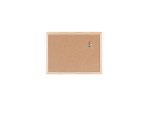 Tableau en liège avec cadre en bois, 400 x 300 mm