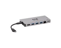 Tripp Lite U442-DOCK5D-GY station d'accueil Avec fil USB 3.2 Gen 1 (3.1 Gen 1) Type-C Gris