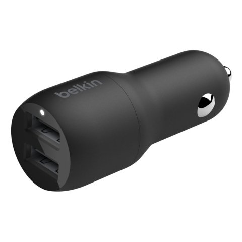 Cargador para de coche Belkin salida AC: 4,8 A USB 2.0 BOOSTCHARGE Negro
