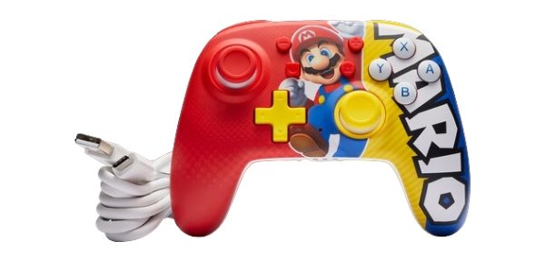 PowerA NSGP0295-01 mando y volante Multicolor Bluetooth Gamepad Analógico/Digital Nintendo Switch