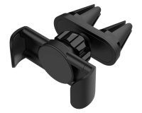 DLH Support voiture pour smartphone avec double accroche a fixer sur une grille de ventilation