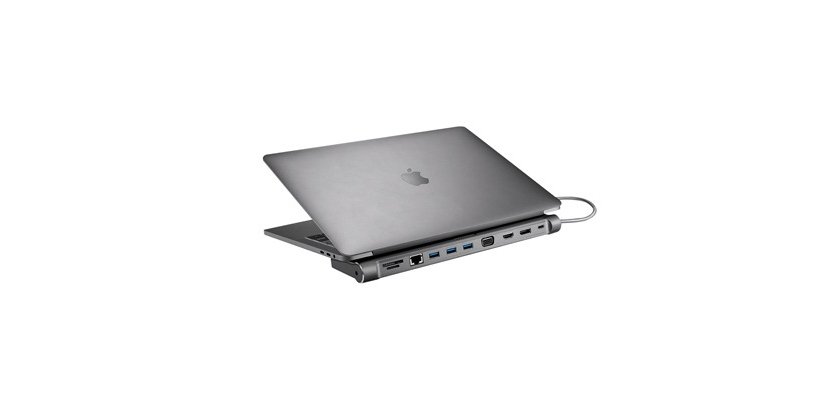 XtremeMac XWH-CDH-13 docking station USB 3.2 Gen 1 (3.1 Gen 1) Type-C Gray
