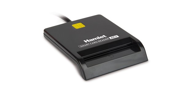Hamlet HUSCR-ACY lettore di card readers Interno USB USB Type-A/USB Type-C Nero