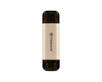 Transcend JetFlash 930C lecteur USB flash 256 Go USB Type-A / USB Type-C 3.2 Gen 1 (3.1 Gen 1) Or