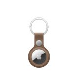 Apple MT2L3ZM/A funda protectora con llavero para localizador o rastreador GPS, marrón topo