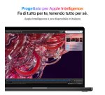 Apple MacBook Pro 16": Chip M4 Pro con cpu 14 core e gpu 20 core, 512GB SSD - Argento