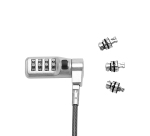 DICOTA D32128 câble antivol Noir, Acier 2 m
