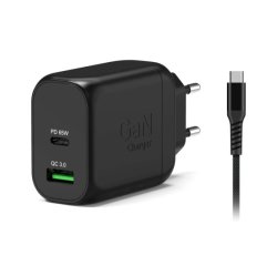 Port Designs 902065EPEU chargeur d'appareils mobiles Ordinateur portable, Tablette, Smartphone Noir Secteur Intérieure