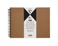 Album à personnaliser de 40 feuilles 200g/m2 au format 32x24cm - Kraft