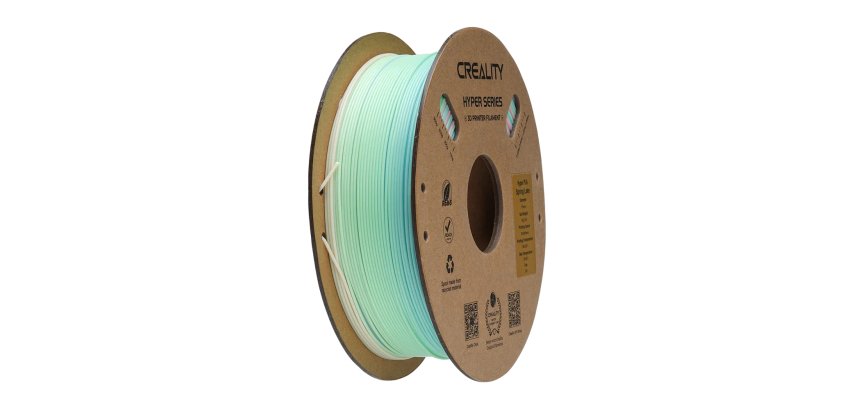 Creality 3301010424 3D-Druckmaterial Polylactid (PLA) Blau, Grün, Rosa 1 kg