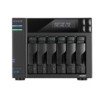 Asustor LOCKERSTOR 6 Gen2 NAS Bureau Intel® Celeron® N5105 8 Go DDR4 HDD ADM Noir