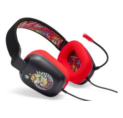 PowerA NSHS0398-01 auricular y casco Auriculares Alámbrico Diadema Juego Negro, Rojo