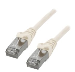 MCL FCC6BM-5M/W câble de réseau Blanc Cat6 F/UTP (FTP)