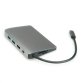 ROLINE 12.02.1021 laptop dock/port replicator Wired USB 3.2 Gen 2 (3.1 Gen 2) Type-C Grey