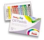 Arts Pastels à huile PHN4, étui en plastique de 12