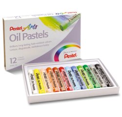 Arts Pastels à huile PHN4, étui en plastique de 12