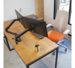 Ergotron LX Series 45-245-224 support d'écran plat pour bureau 68,6 cm (27") Noir