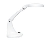 Lampe loupe à LED MINI ZOOM, avec 2 lentilles, blanc