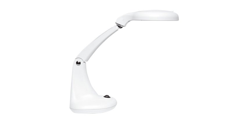 Lampe loupe à LED MINI ZOOM, avec 2 lentilles, blanc