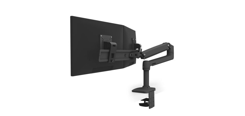 Ergotron LX Series 45-489-224 support d'écran plat pour bureau 63,5 cm (25") Noir