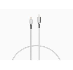 Cygnett CY2800PCCCL cavo Lightning 1 m Argento, Bianco