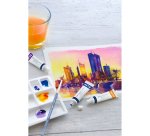 Peinture aquarelle faber castell boite de 12