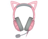 Razer Kraken Kitty V2 - Quartz ed. Cuffia Cablata a padiglione Rosa