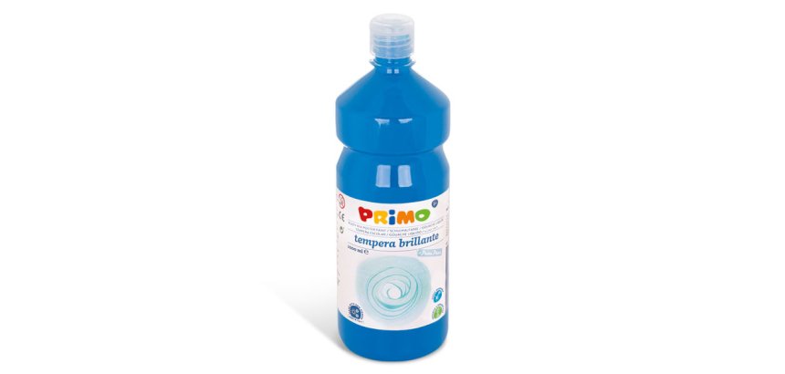 Tempera pronta Primi Passi - 1 L - cyano - Primo