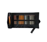 Koh-I-Noor DJTB-24 pencil case Soft pencil case Fabric Black