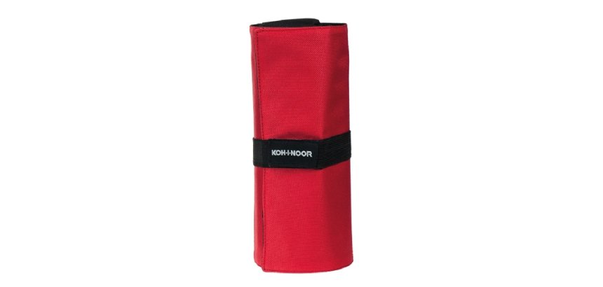 Koh-I-Noor DJTR-24 astuccio per matita Astuccio portamatite Tessuto Rosso