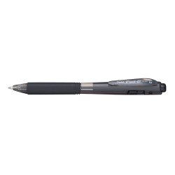Pentel Feel-it! WOW! Nero Penna a sfera retrattile a clip 12 pz