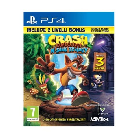 Activision Crash Bandicoot N. Sane Trilogy, PS4 PlayStation 4