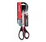 Ciseaux maped advanced gel acier inoxydable 210mm bouts pointus asymétrique poignées gel soft coloris rouge/noir