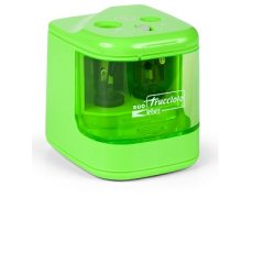 Temperamatite elettrico 4306  con contenitore - 2 fori  - colori assortiti - Lebez