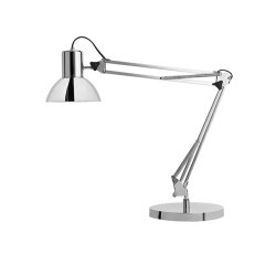 Unilux SUCCESS 80 lampada da tavolo E27 10 W LED Cromo