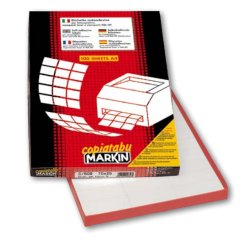 Markin C583 self-adhesive label Rectangle Permanent White 200 pc(s)