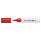 Marqueur pilot pintor peinture base d'eau ultra-couvrante toutes surfaces pointe moyenne coloris rouge