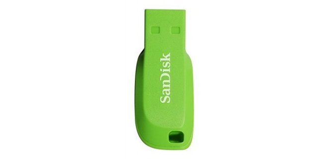 SanDisk Cruzer Blade 16GB lecteur USB flash 16 Go USB Type-A 2.0 Vert