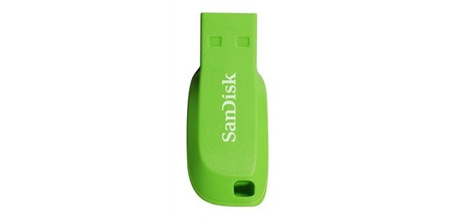SanDisk Cruzer Blade 16GB unità flash USB USB tipo A 2.0 Verde