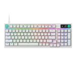 Logitech G G316 X 98 clavier Gaming USB AZERTY Français Blanc