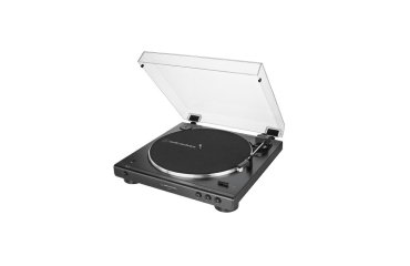Audio-Technica AT-LP60XBT Tocadiscos de tracción por correa Negro Totalmente automático