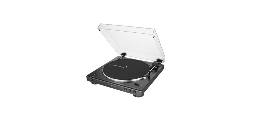 Audio-Technica AT-LP60XBT Tocadiscos de tracción por correa Negro Totalmente automático