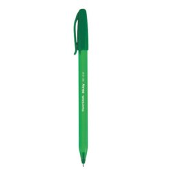 Stylo bille 045 à capuchon pointe moyenne 0,7 mm. Encre Verte